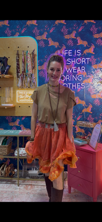 Thumbnail for Crepe Lover Cropped Culottes | Kantha Bae