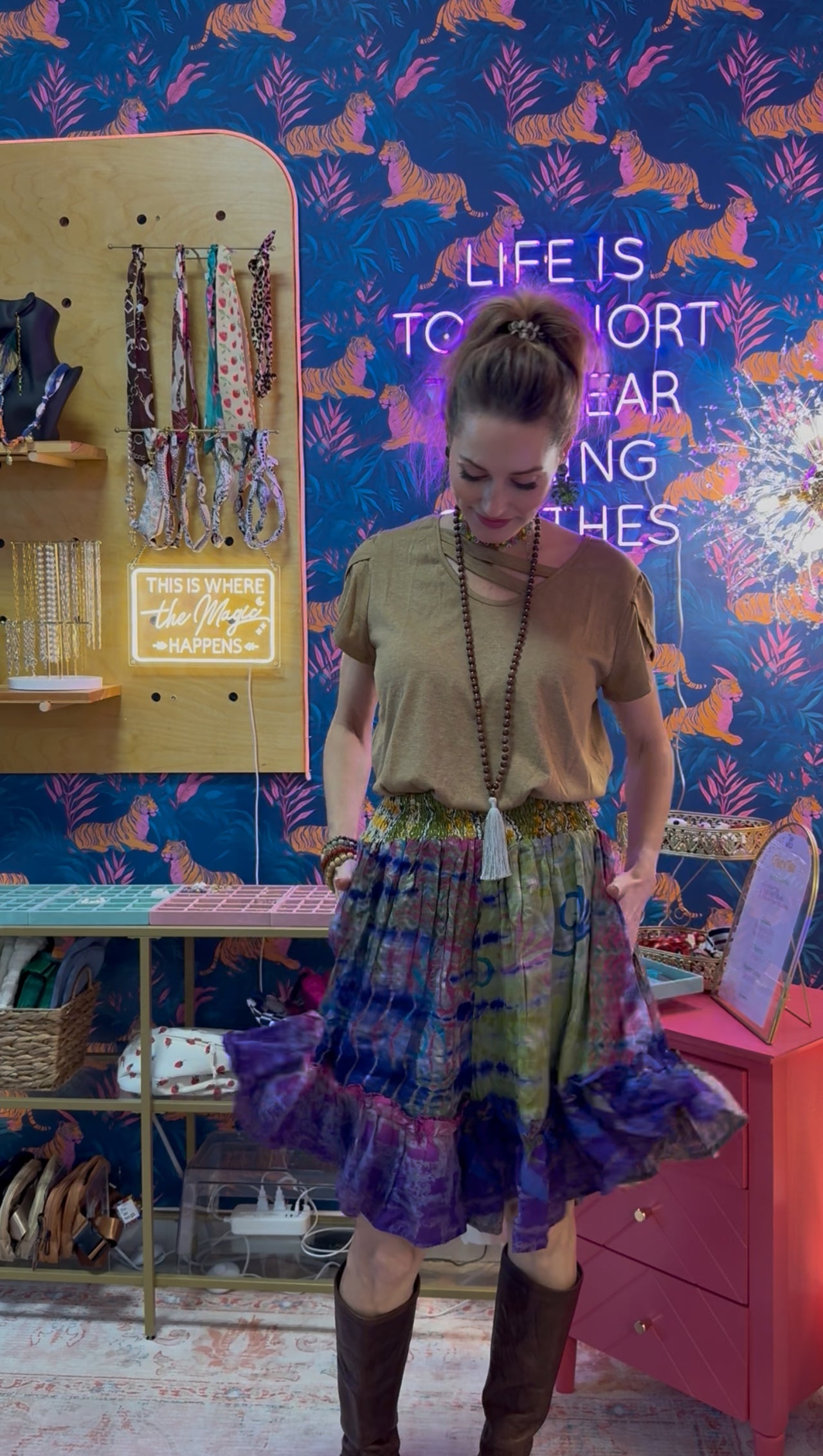Crepe Lover Cropped Culottes | Kantha Bae