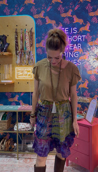 Thumbnail for Crepe Lover Cropped Culottes | Kantha Bae