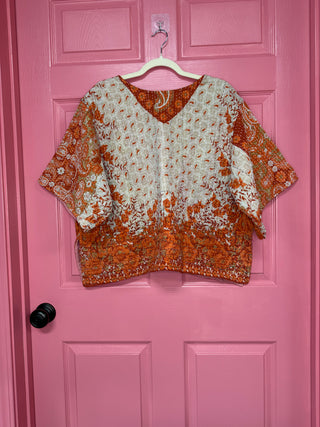 Kantha Shirt | Made From Recycled Cotton Kanthas One Size