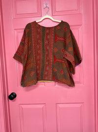 Thumbnail for Kantha Shirt | Made From Recycled Cotton Kanthas One Size