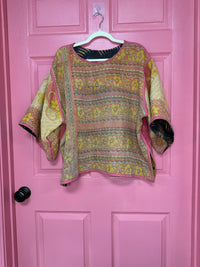 Thumbnail for Kantha Shirt | Made From Recycled Cotton Kanthas One Size/Reversible