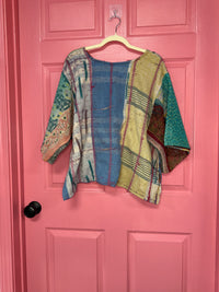 Thumbnail for Kantha Shirt | Made From Recycled Cotton Kanthas One Size